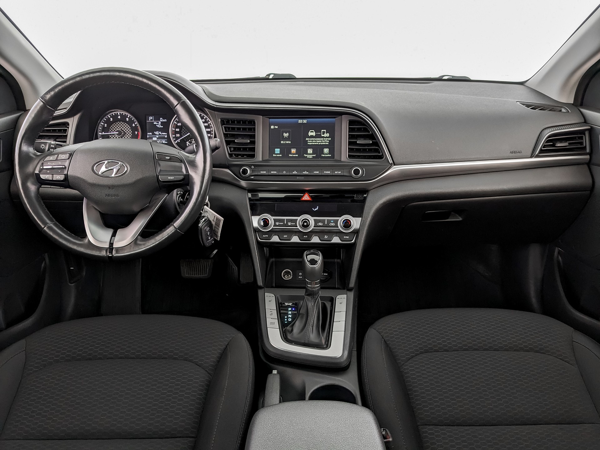 Hyundai Elantra Белый, 2020, 47 171 км