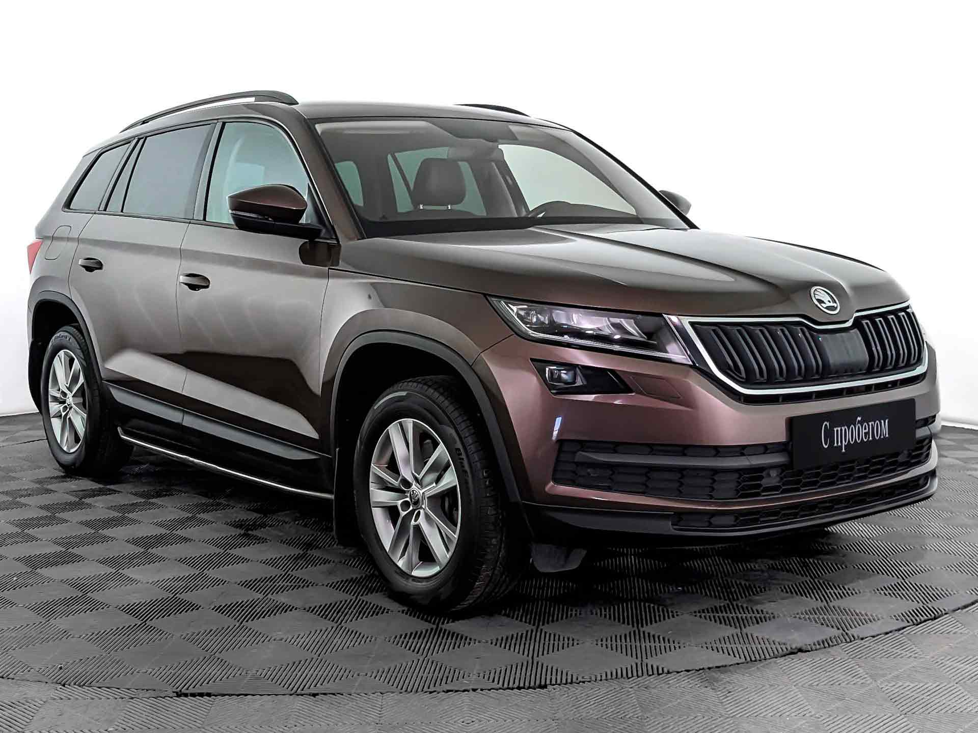 Skoda Kodiaq бежевый, 2018, 97 000 км