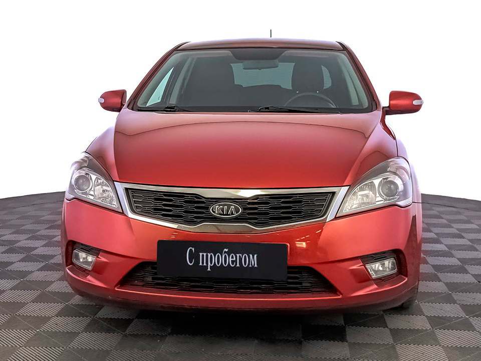 Kia Ceed красный, 2012, 114 966 км