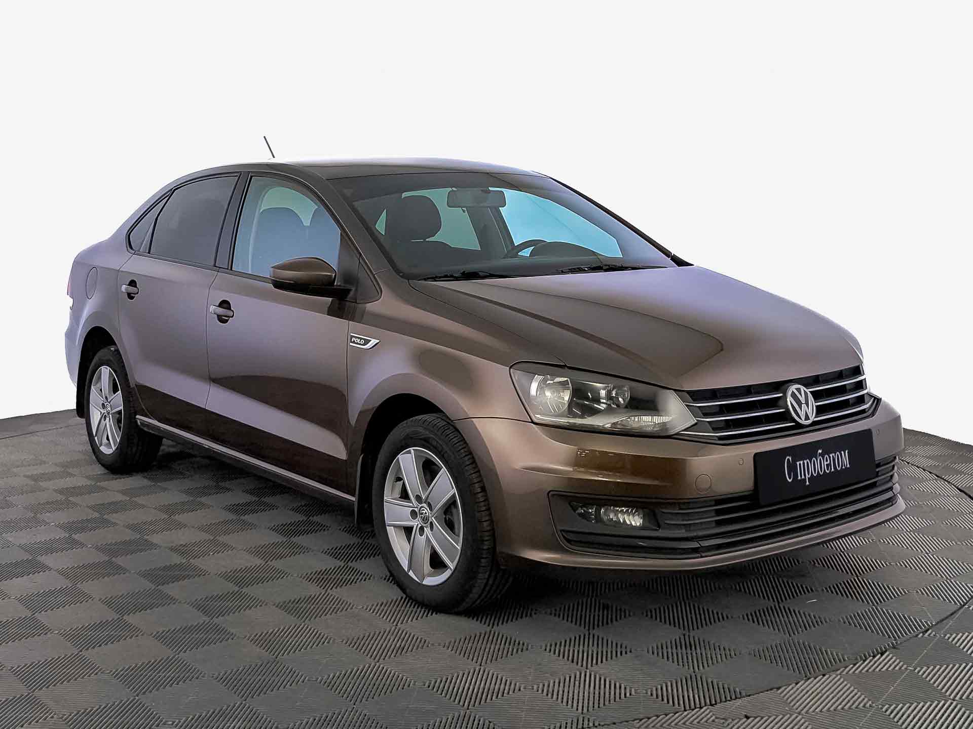 Volkswagen Polo Коричневый, 2018, 133 000 км