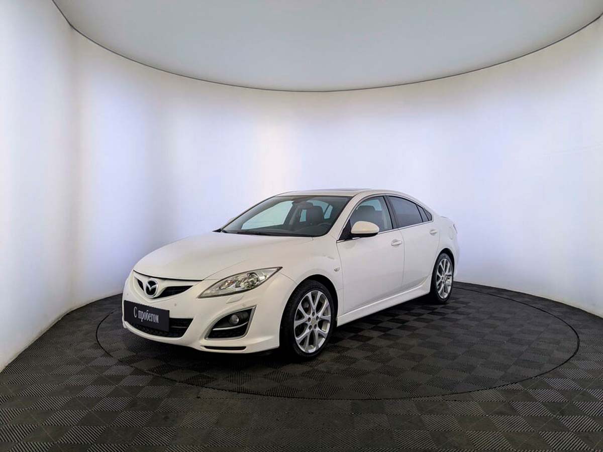 Mazda 6 Белый, 2012, 217 539 км