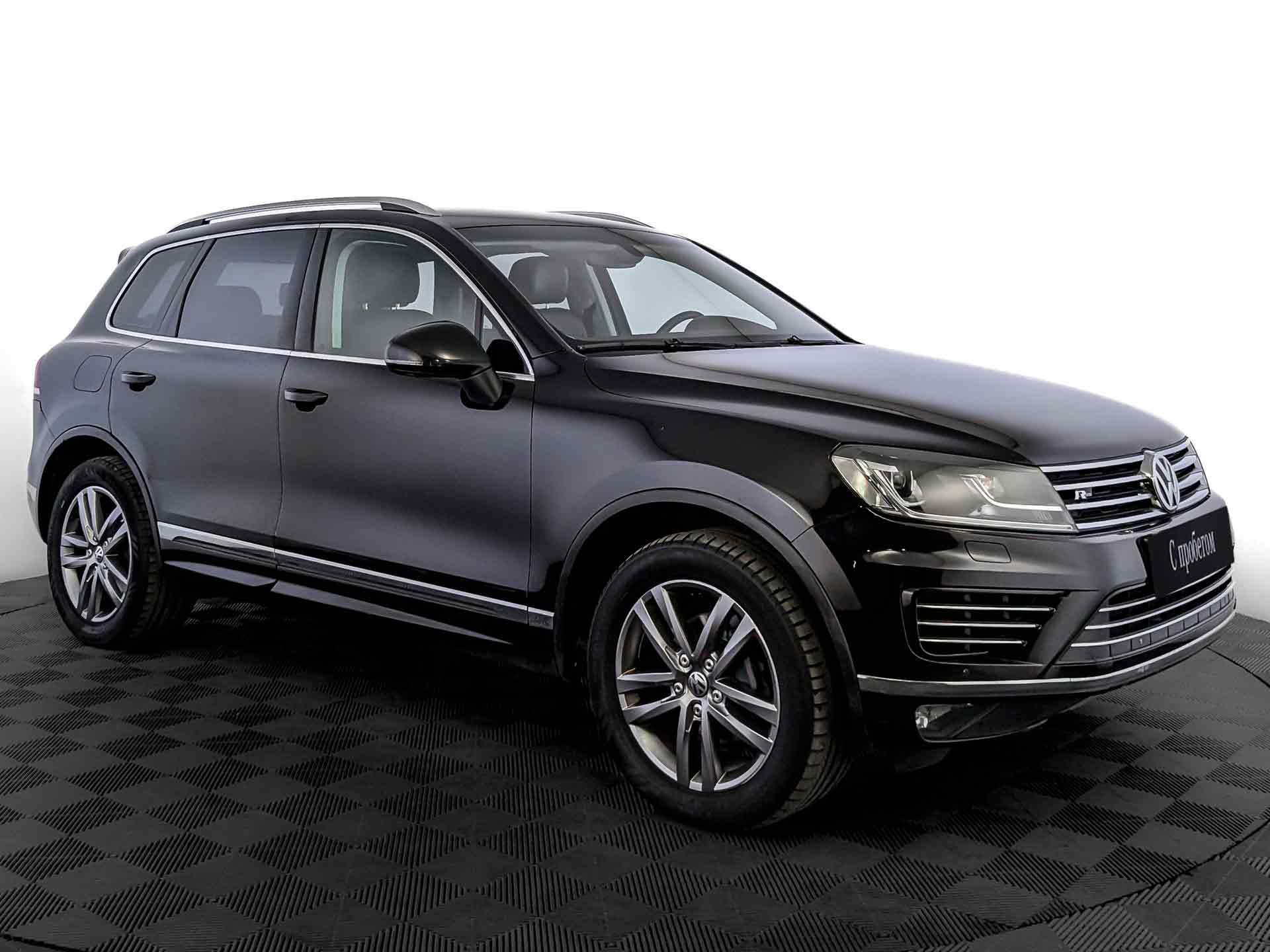 Volkswagen Touareg Черный, 2017, 135 241 км