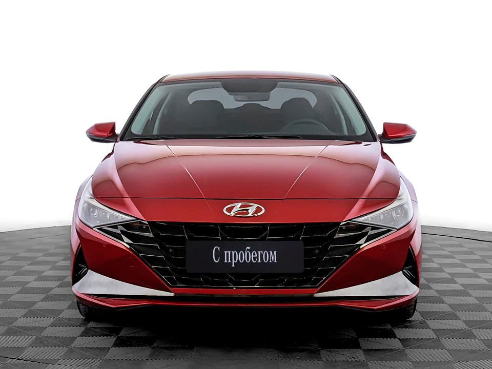 Hyundai Elantra Красный, 2022, 5 523 км