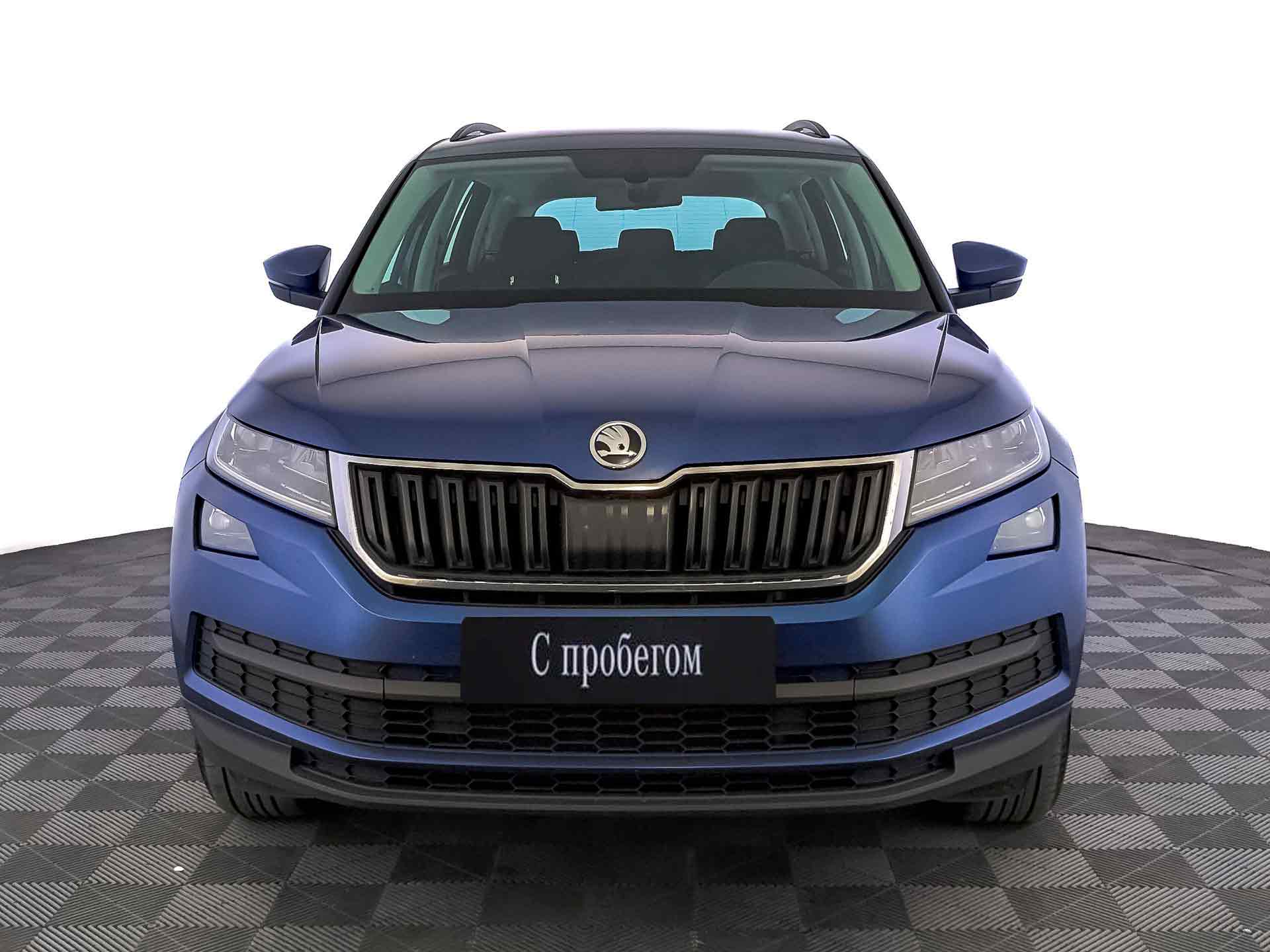 Skoda Kodiaq синий, 2021, 85 819 км