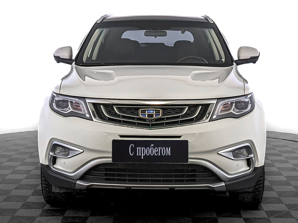 Geely Atlas Белый, 2018, 106 574 км