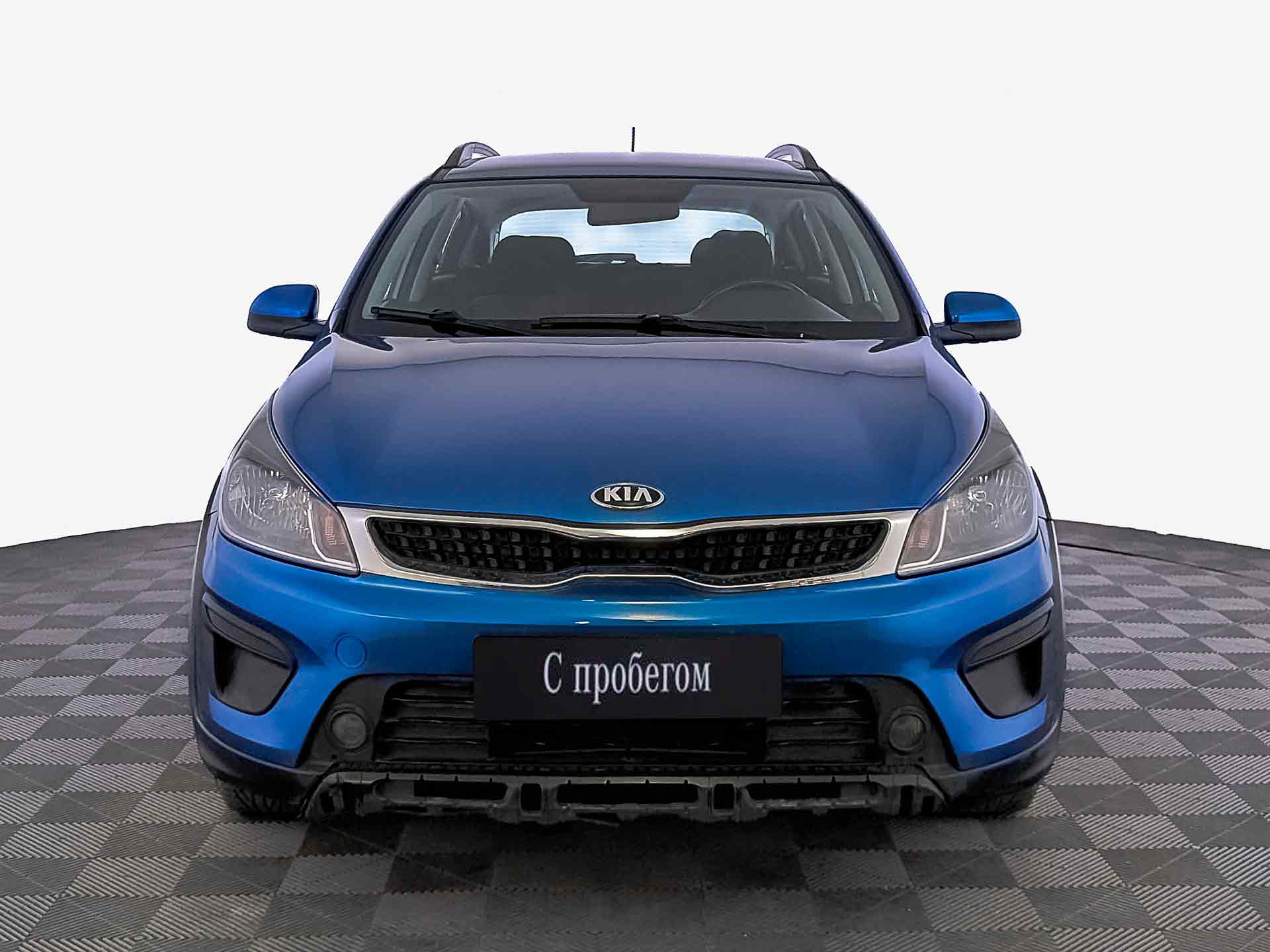 Kia Rio Синий, 2019, 177 586 км