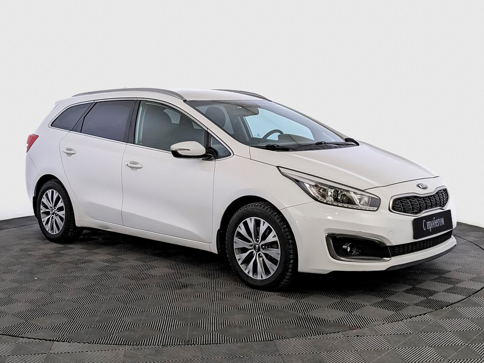 Kia Ceed Белый, 2016, 117 605 км