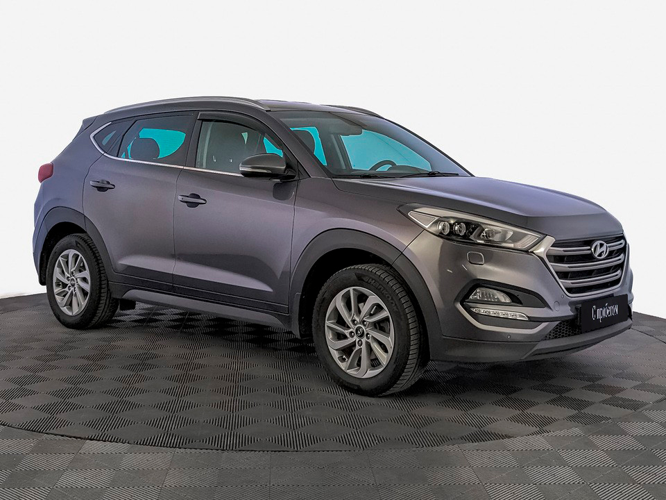 Hyundai Tucson Серый, 2016, 145 968 км