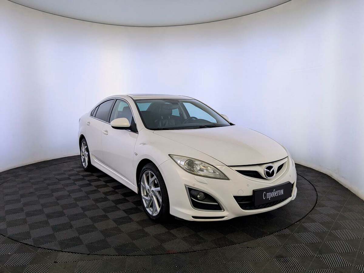 Mazda 6 Белый, 2011, 217 539 км