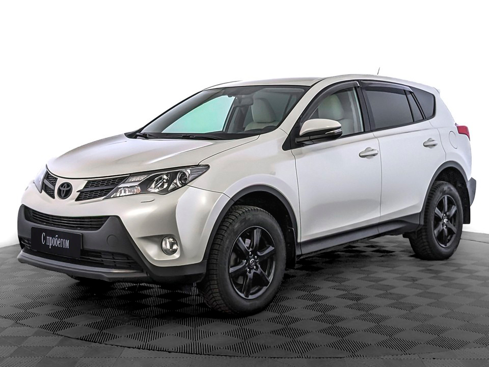 Toyota RAV4 Белый, 2013, 103 615 км