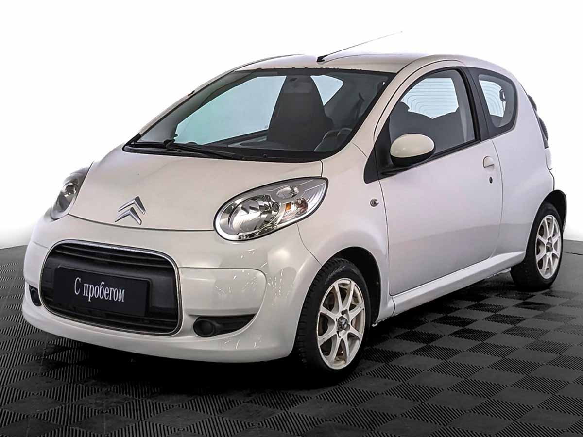 Citroen C1 белый, 2011, 152 327 км