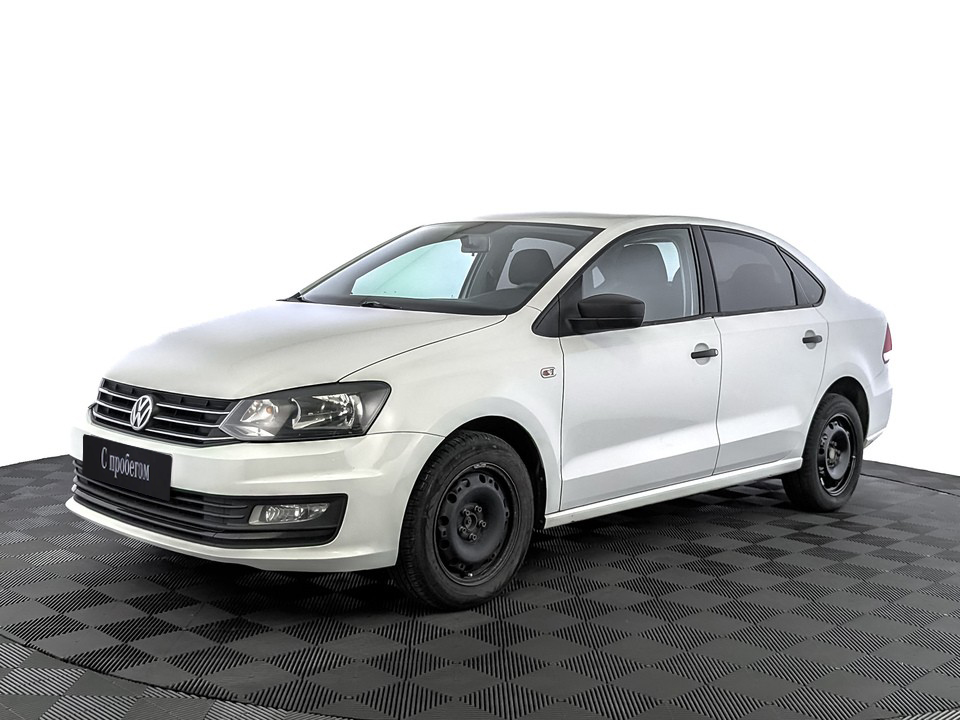 Volkswagen Polo Белый, 2017, 152 049 км