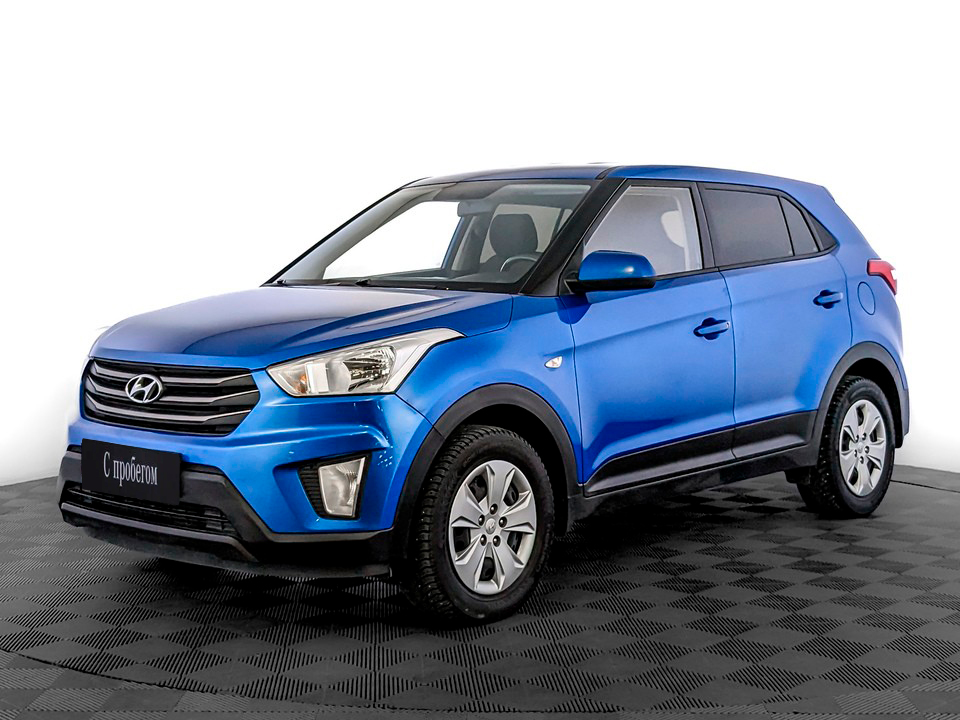 Hyundai Creta Синий, 2018, 183 473 км