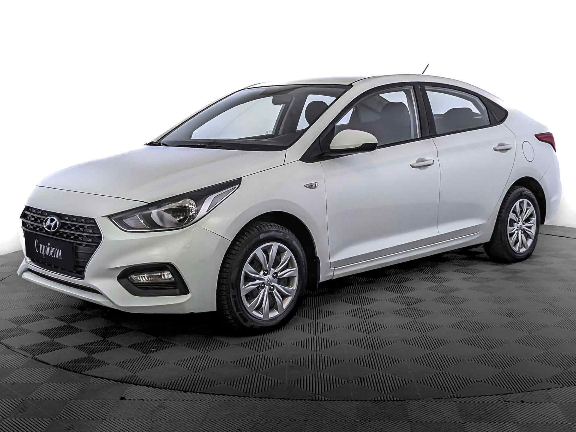 Hyundai Solaris Белый, 2019, 103 619 км