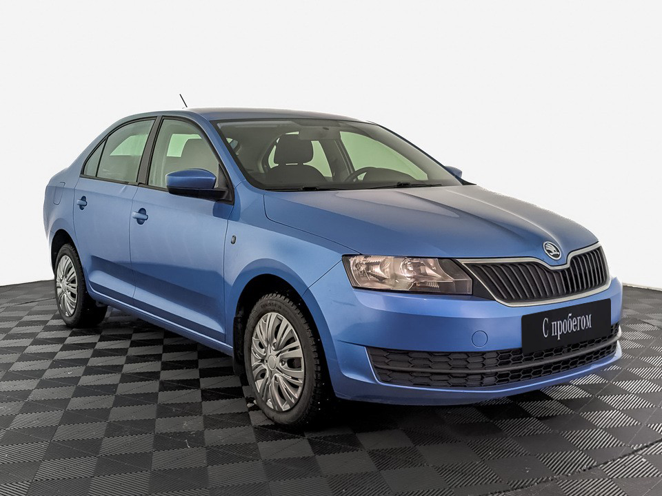 Skoda Rapid Белый, 2016, 127 206 км