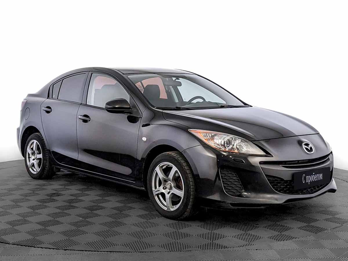 Mazda 3 Черный, 2012, 209 245 км