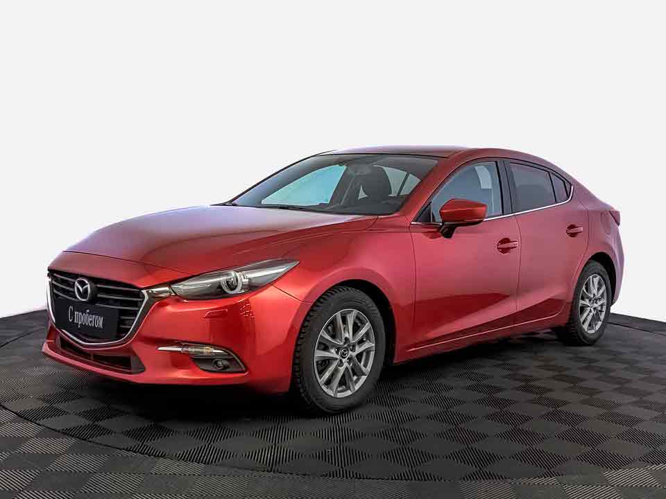 Mazda 3 Красный, 2018, 64 179 км