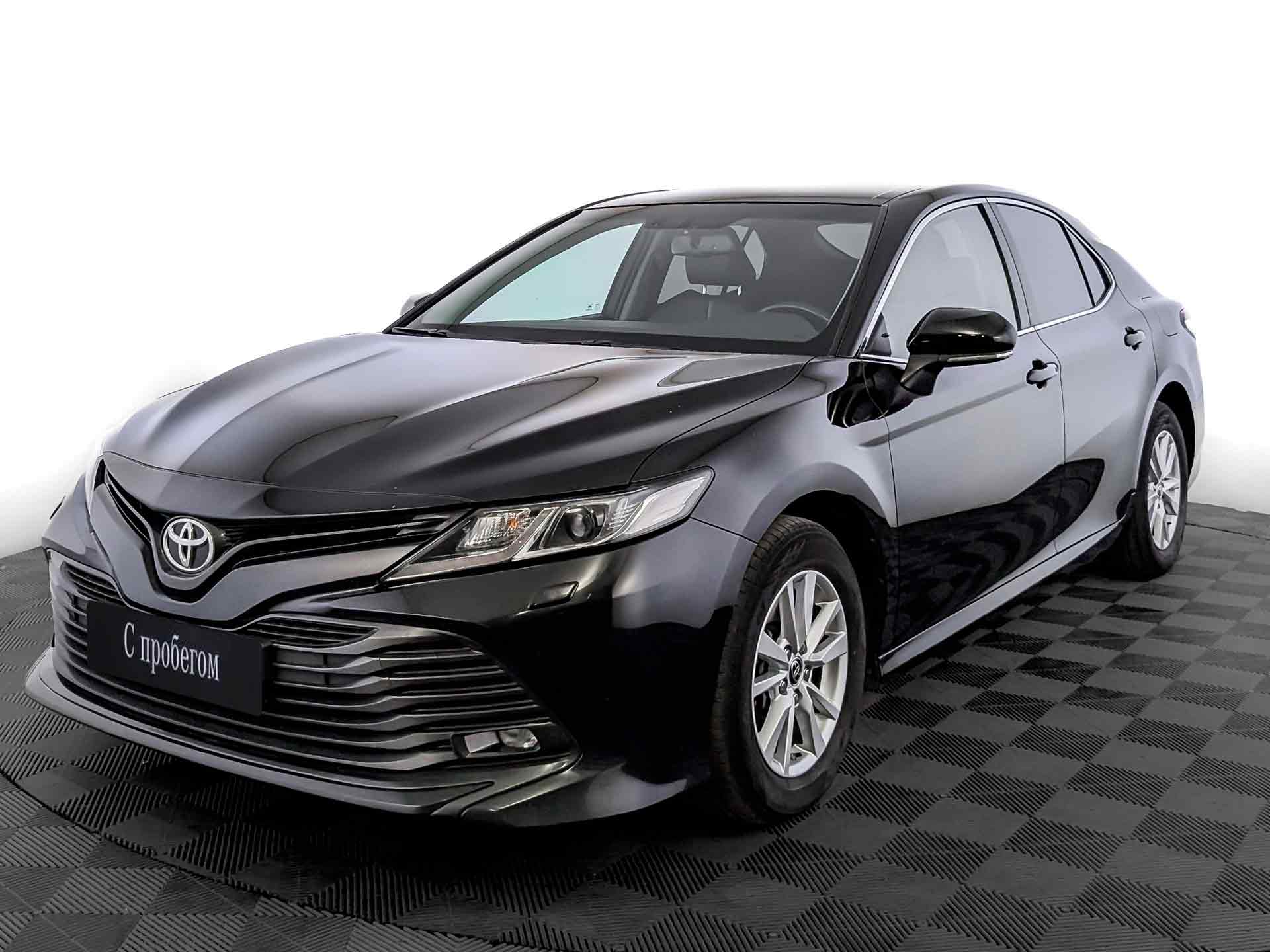 Toyota Camry Черный, 2020, 84 511 км