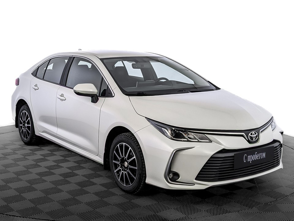 Toyota Corolla Белый, 2020, 40 293 км