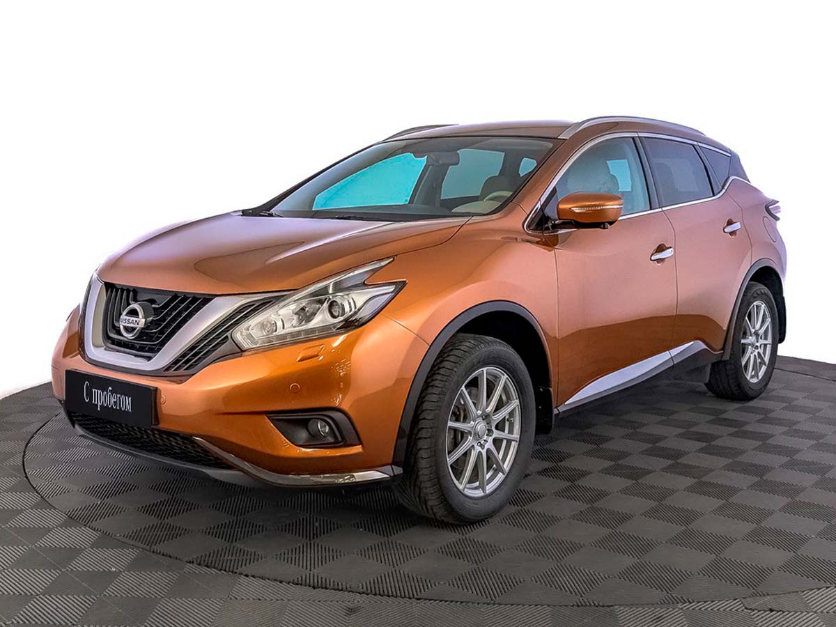 Nissan Murano Оранжевый, 2018, 68 387 км