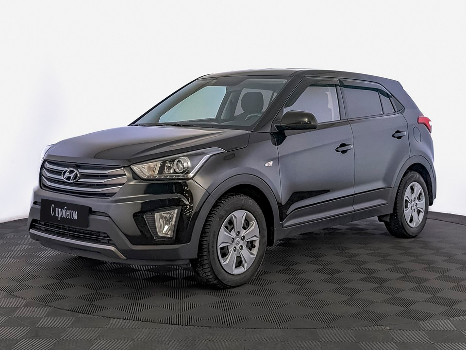 Hyundai Creta Черный, 2019, 65 750 км