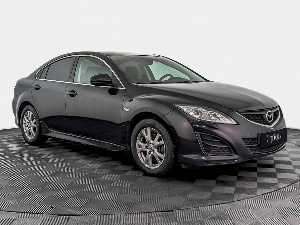 Mazda 6 Черный, 2011, 199 164 км