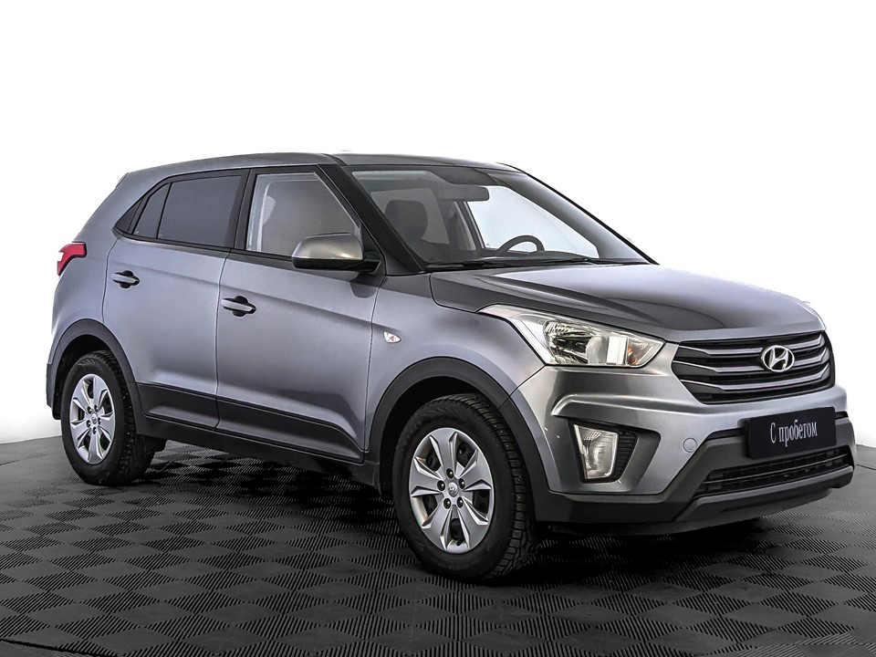 Hyundai Creta Серый, 2019, 61 283 км