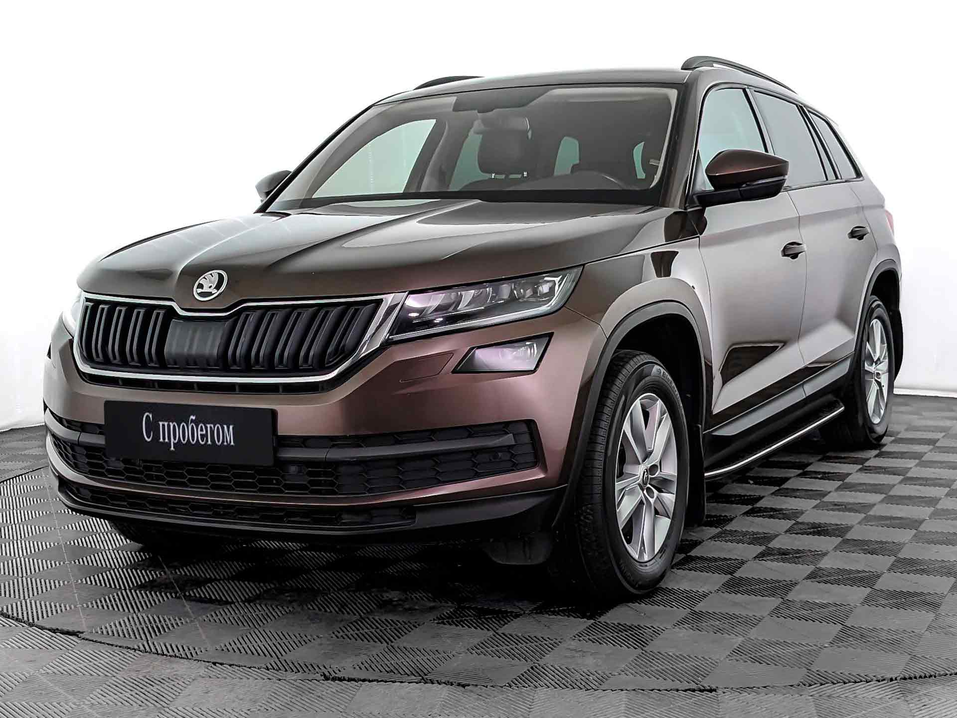 Skoda Kodiaq бежевый, 2018, 97 000 км