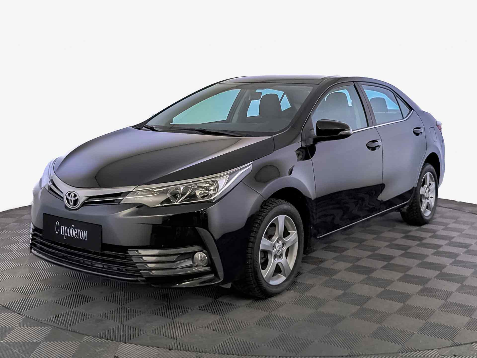 Toyota Corolla Черный, 2017, 54 502 км