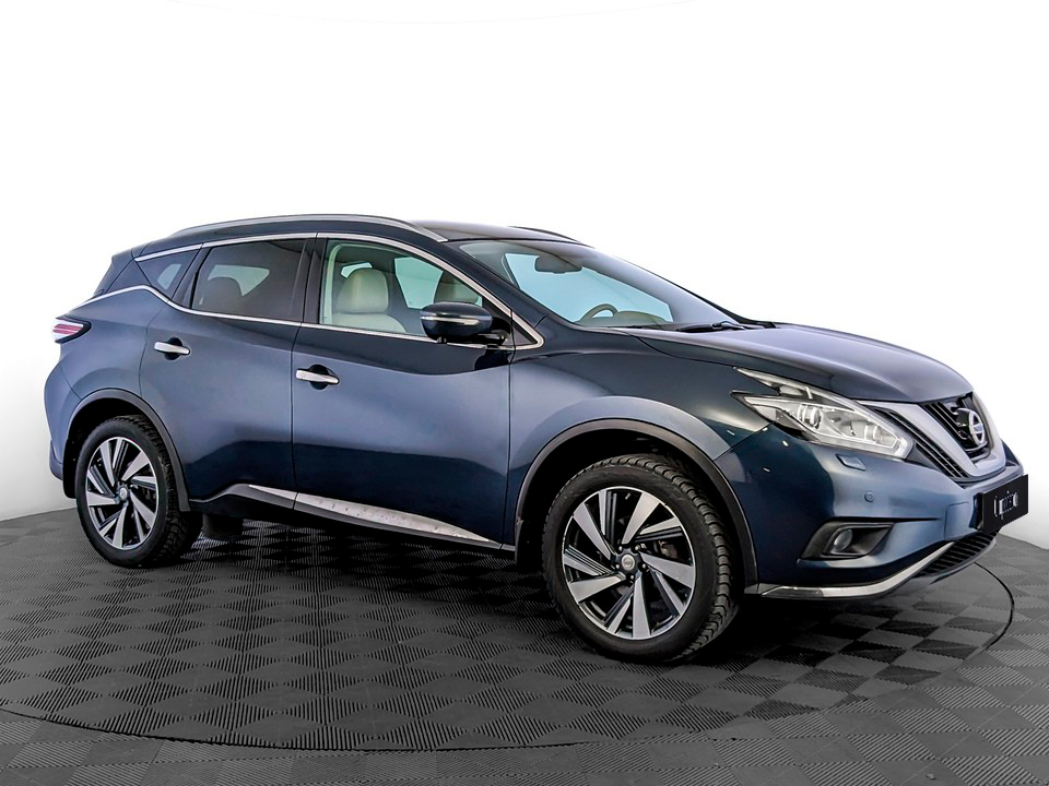 Nissan Murano Синий, 2019, 95 410 км