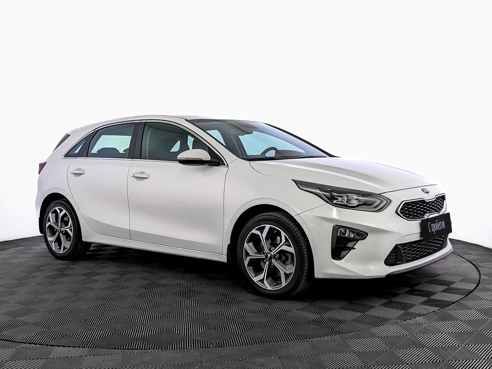 Kia Ceed Белый, 2021, 55 821 км