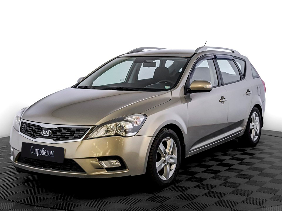 Kia Ceed Бежевый, 2012, 161 624 км