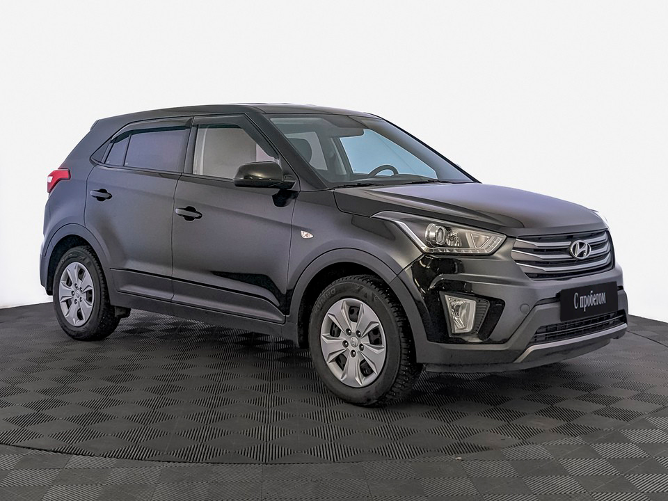 Hyundai Creta Черный, 2019, 65 750 км