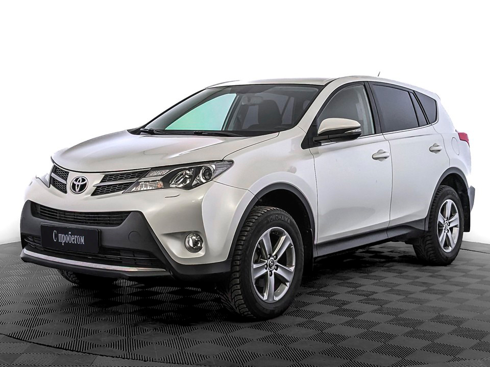 Toyota RAV4 Белый, 2015, 76 836 км