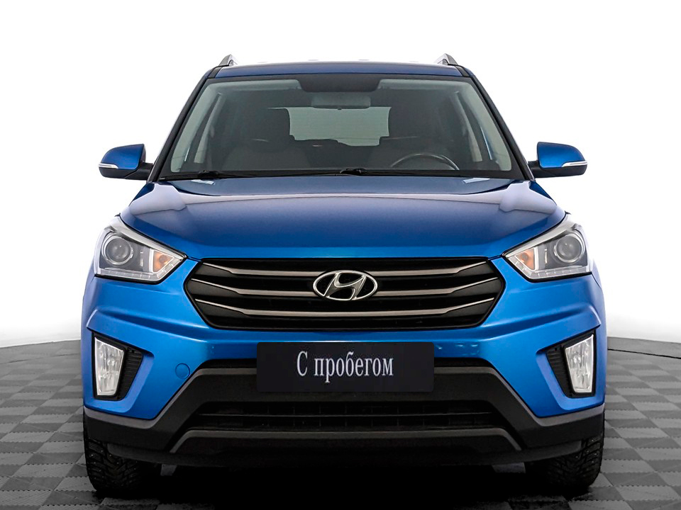 Hyundai Creta Синий, 2018, 130 290 км