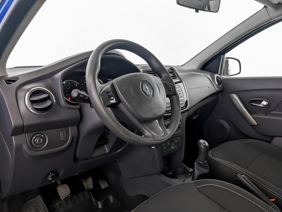 Renault Logan Синий, 2014, 87 726 км