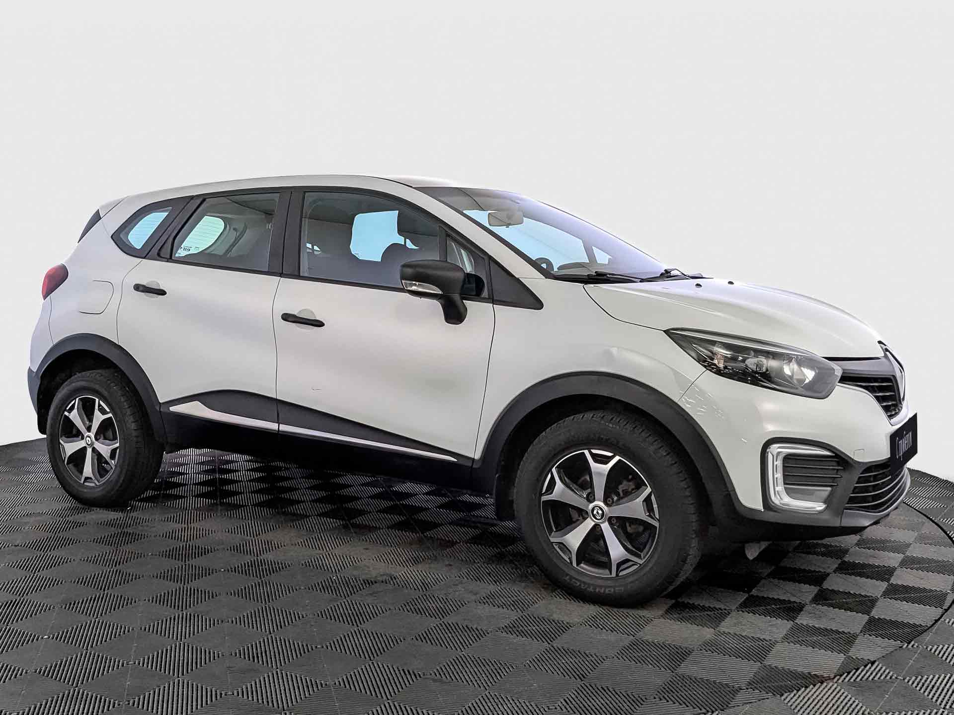 Renault Kaptur Белый, 2019, 105 688 км