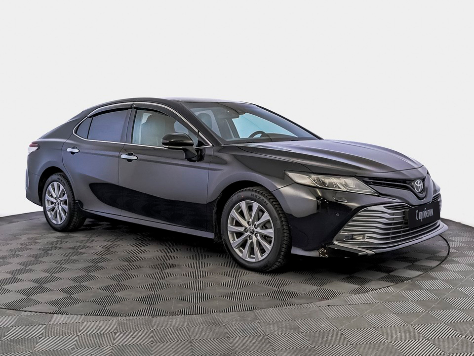 Toyota Camry Черный, 2018, 139 931 км