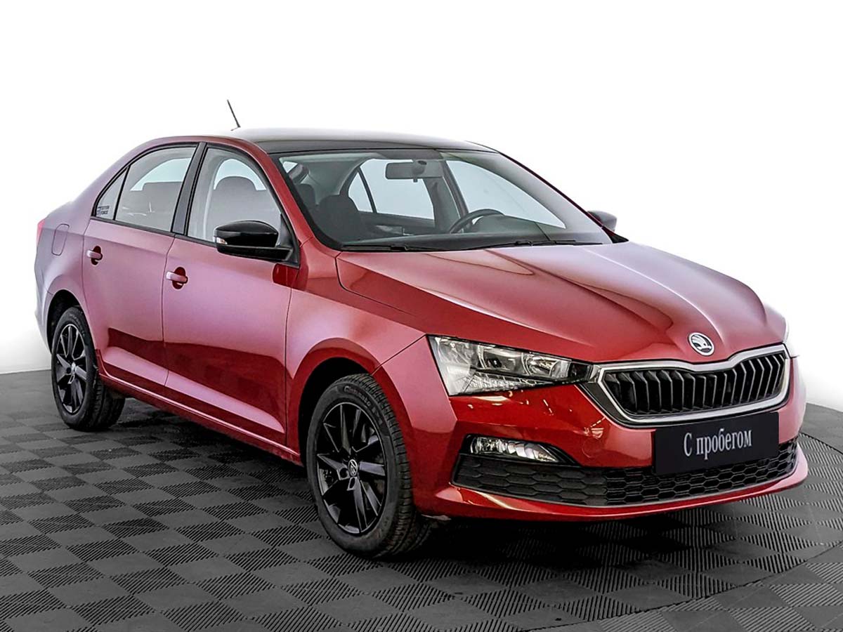 Skoda Rapid Красный, 2021, 31 468 км