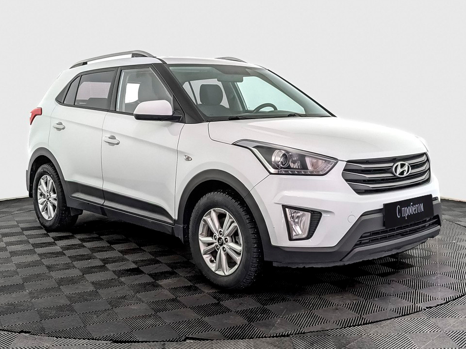 Hyundai Creta Белый, 2018, 212 150 км