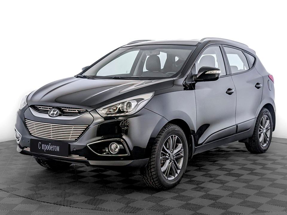 Hyundai ix35 Черный, 2013, 104 418 км