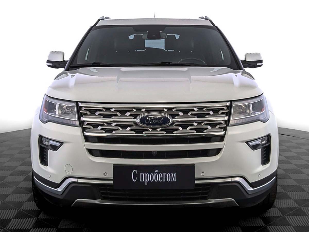 Ford Explorer белый, 2019, 101 500 км