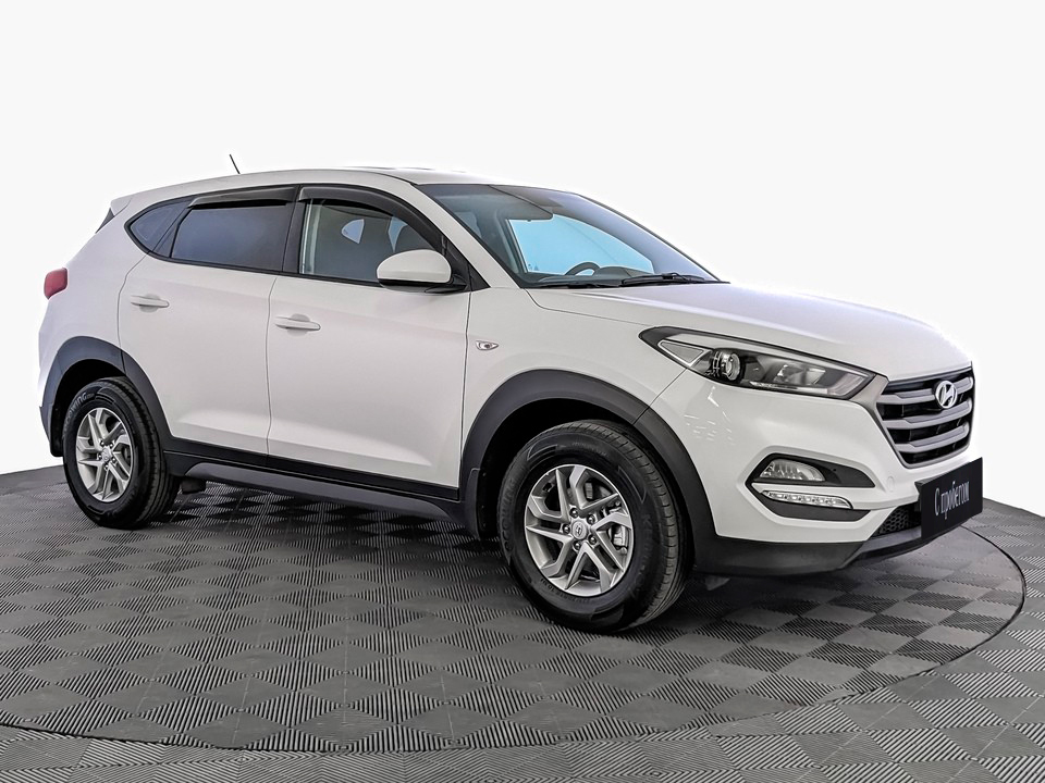 Hyundai Tucson Белый, 2016, 88 170 км