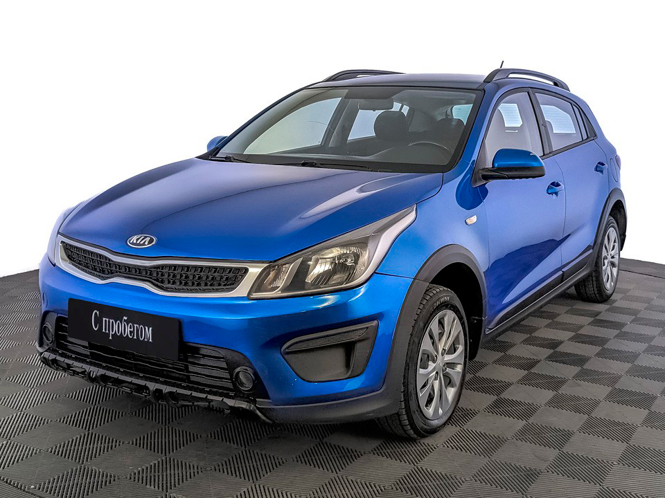 Kia Rio Синий, 2019, 171 916 км