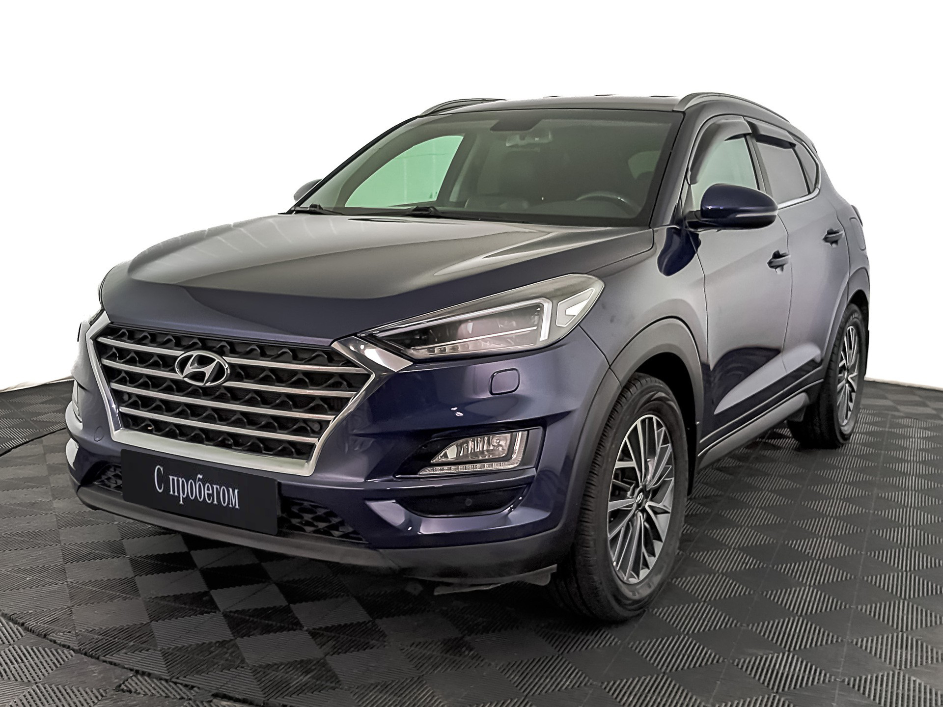 Hyundai Tucson Синий, 2019, 99 865 км