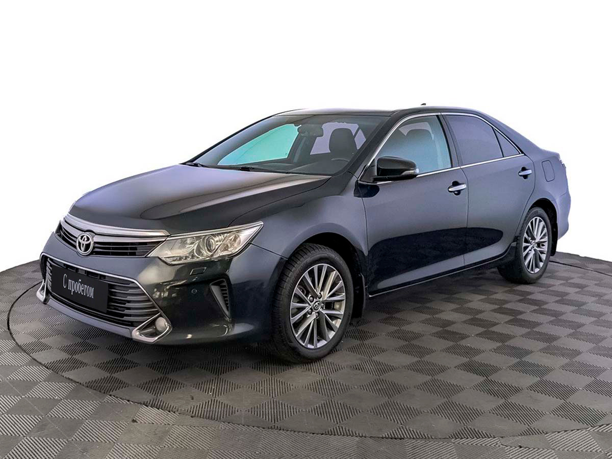 Toyota Camry Черный, 2016, 137 143 км