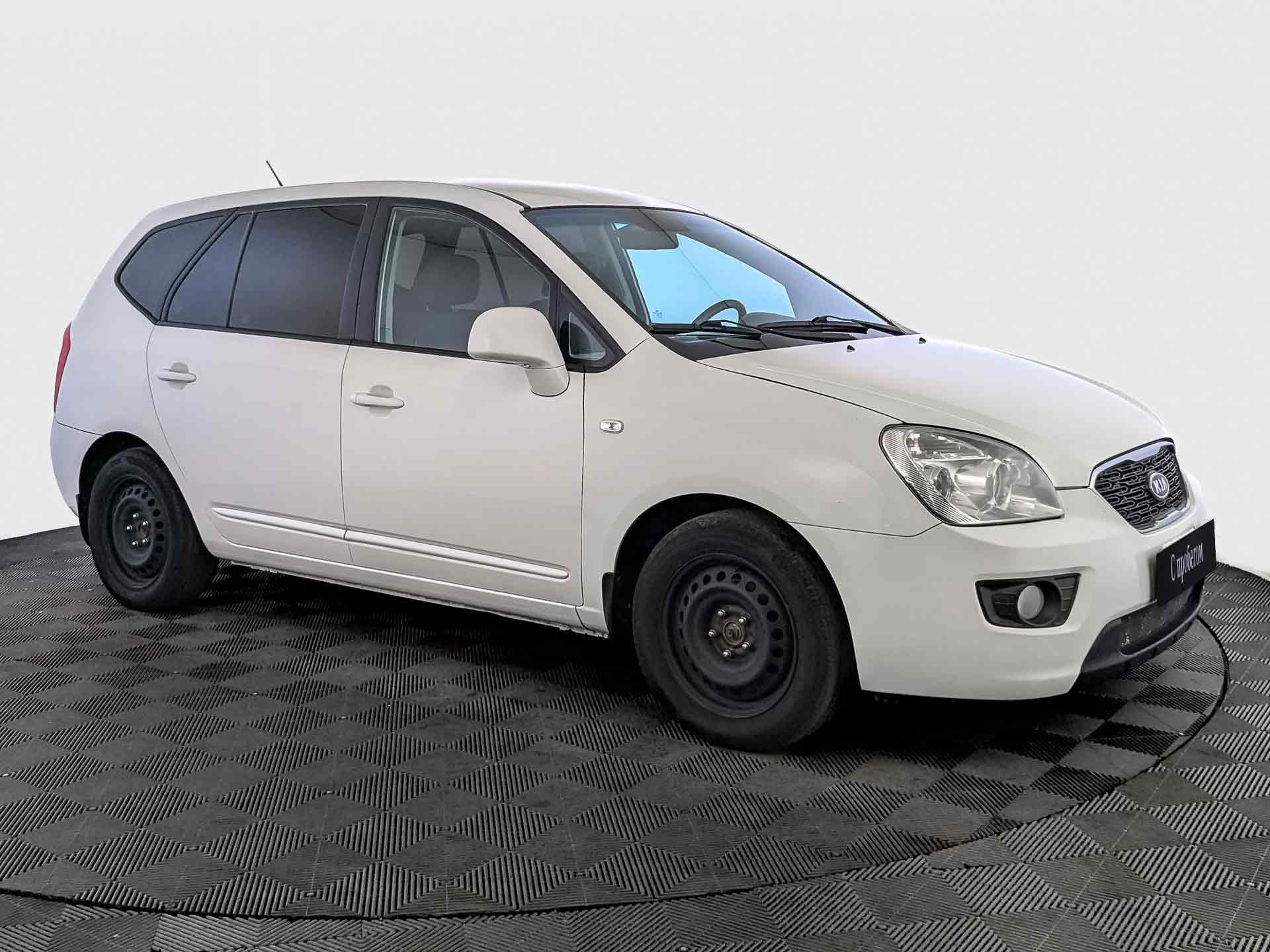 Kia Carens Белый, 2011, 231 721 км