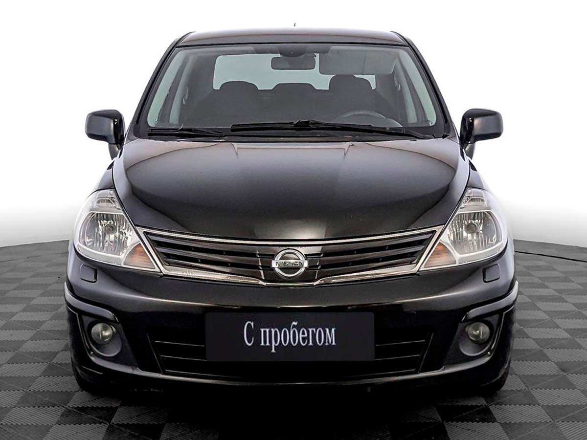 Nissan Tiida Черный, 2013, 138 270 км