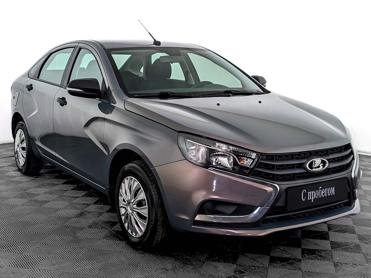 Lada Vesta Серый, 2017, 68 356 км