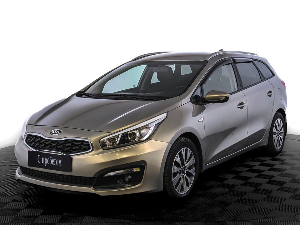 Kia Ceed Бежевый, 2017, 143 102 км